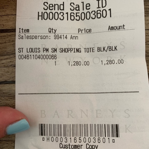 Goyard St. Louis PM black tote - Picture 6 of 6